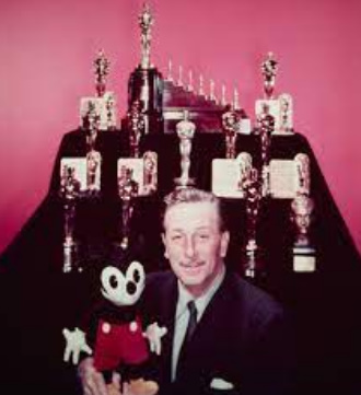 Disney-with-his-Awards