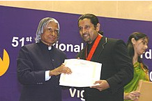 Vikram-Receiving-National-Award