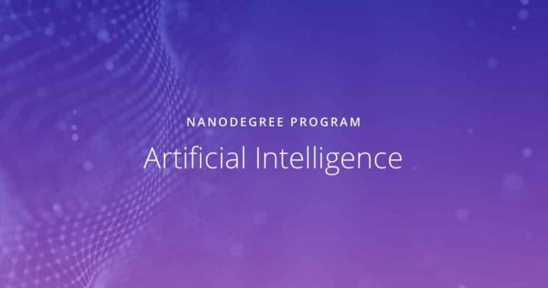 Artificial Intelligence Nanodegree